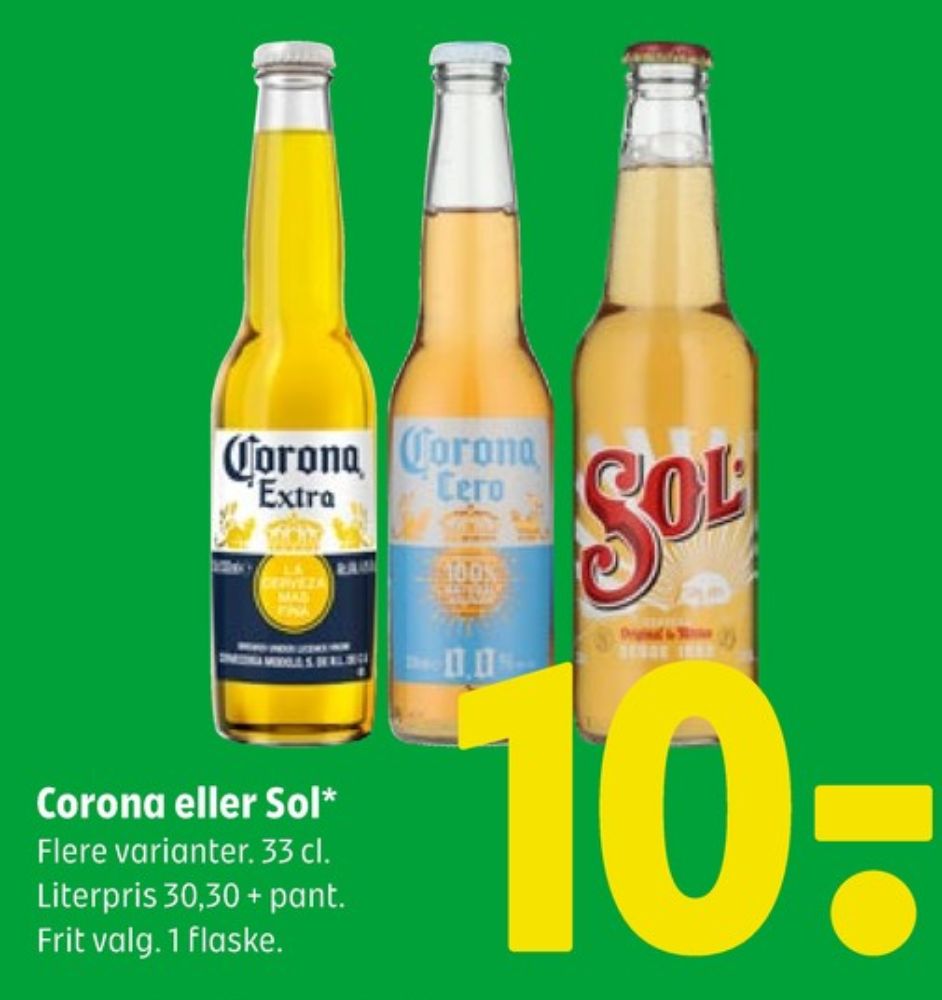 Corona Extra, Specialøl