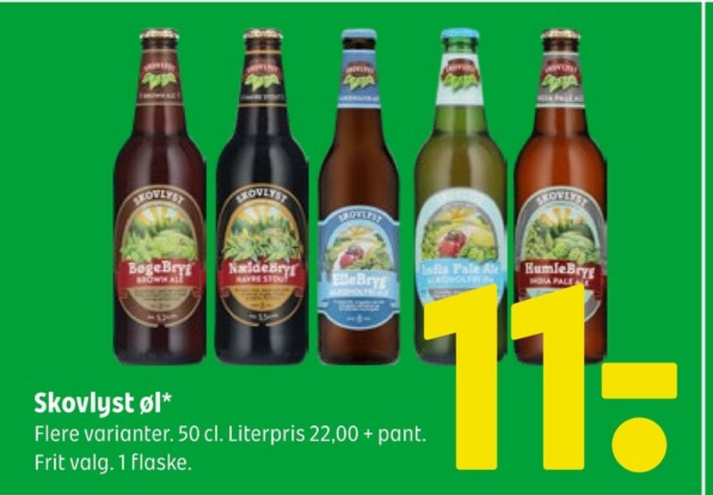 Skovlyst India Pale Ale 0,5%, Øl - Alkoholfri