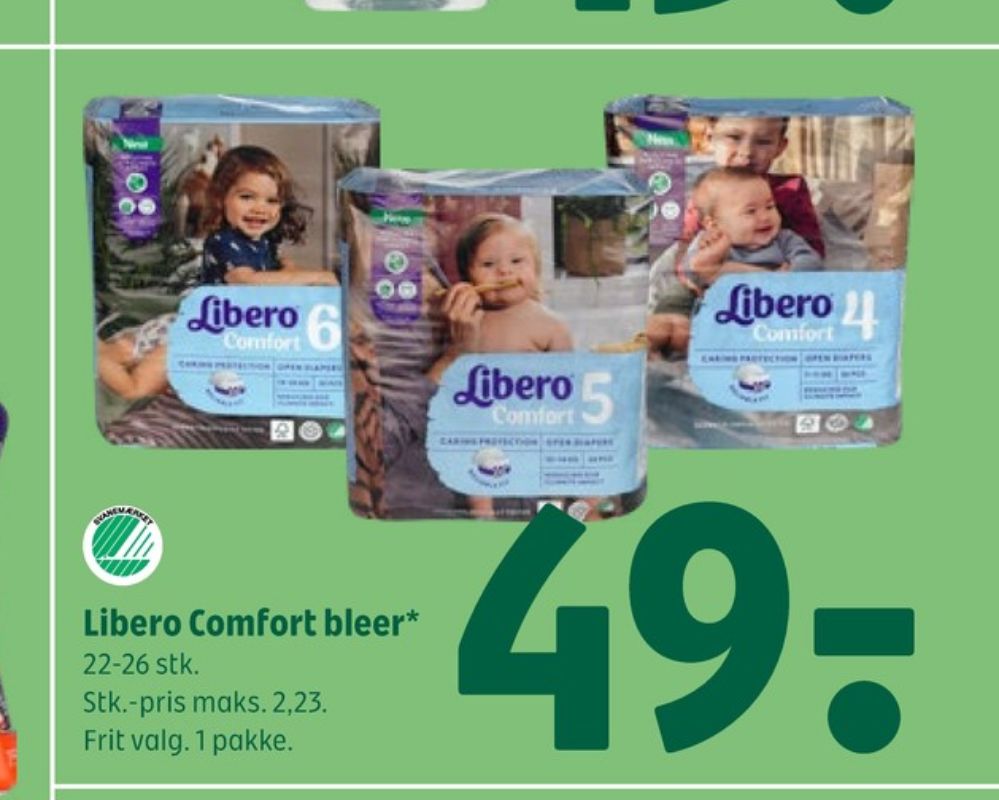 Libero Comfort, Bleer str 4 7-11 kg