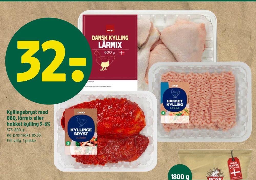 Coop, Kyllingebrystfilet
