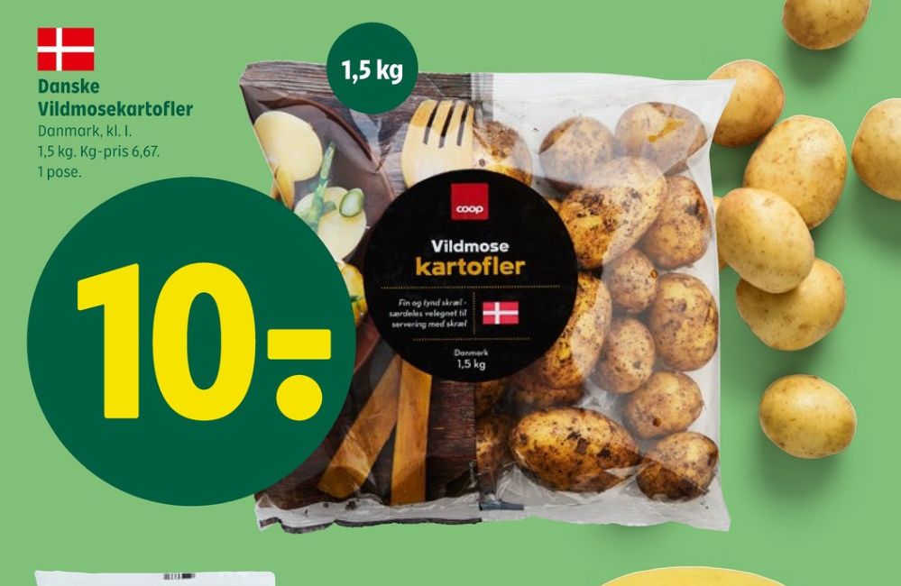 Coop, Kartofler