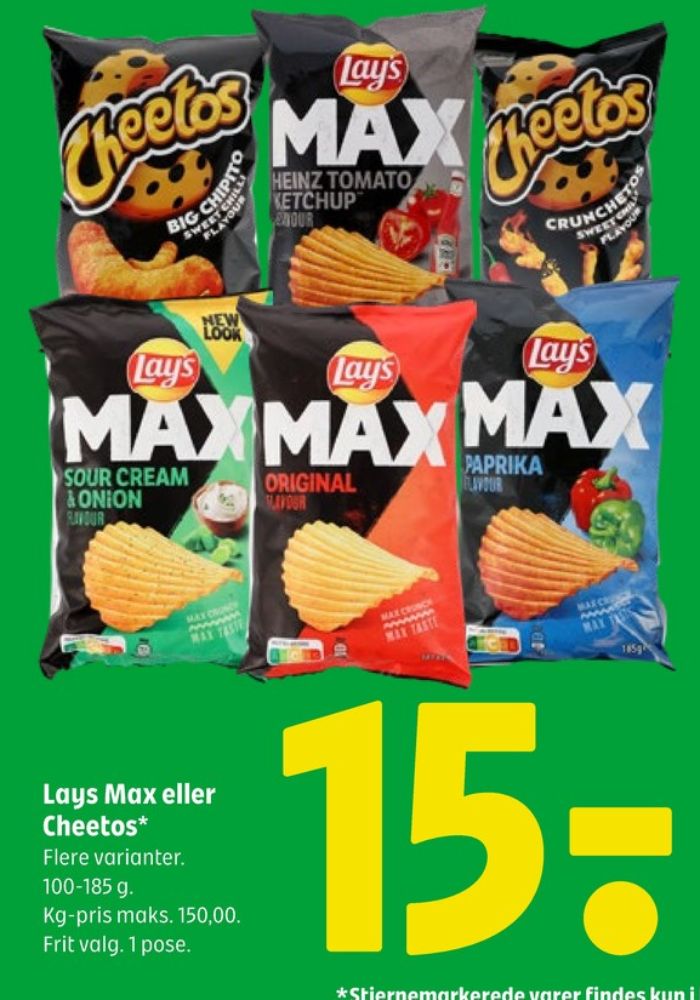 Lays Max, Sour Cream & Onion Chips