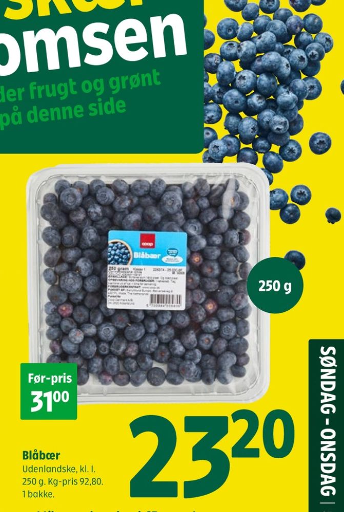 Coop, Blåbær