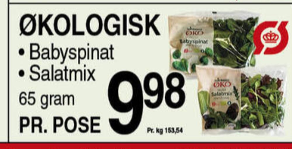Grøn Balance, Salatblanding