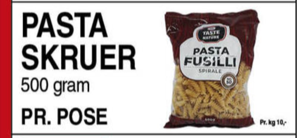 Taste of Nature, Fusilli Spirale
