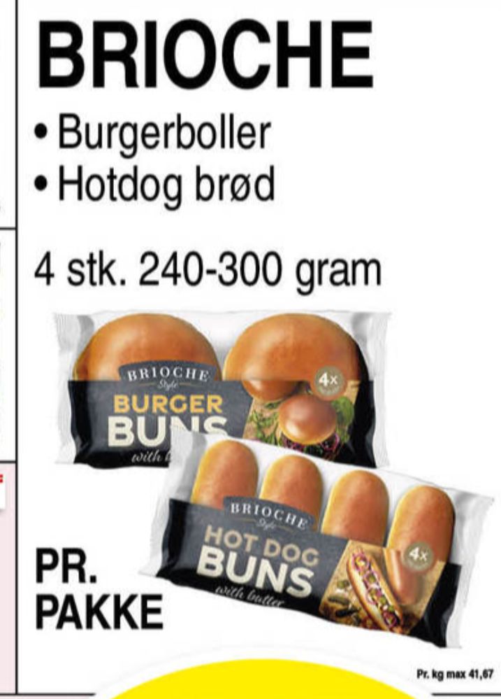 Brioche Burgerboller