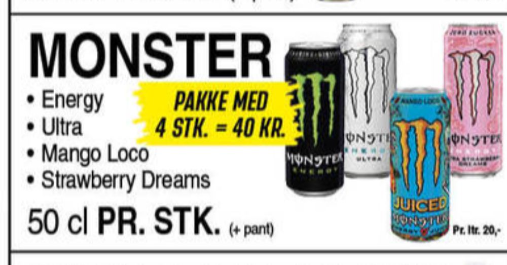 Monster Mango Loco, Energidrik