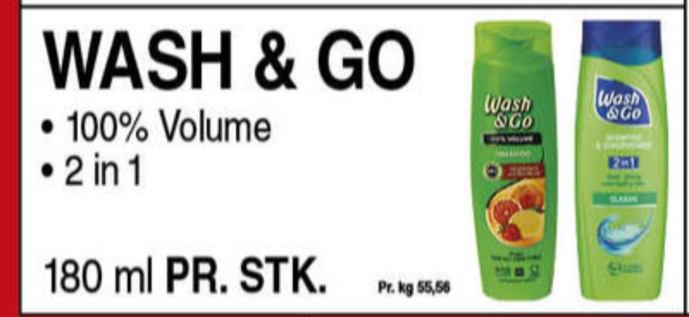 Wash & Go, Shampoo