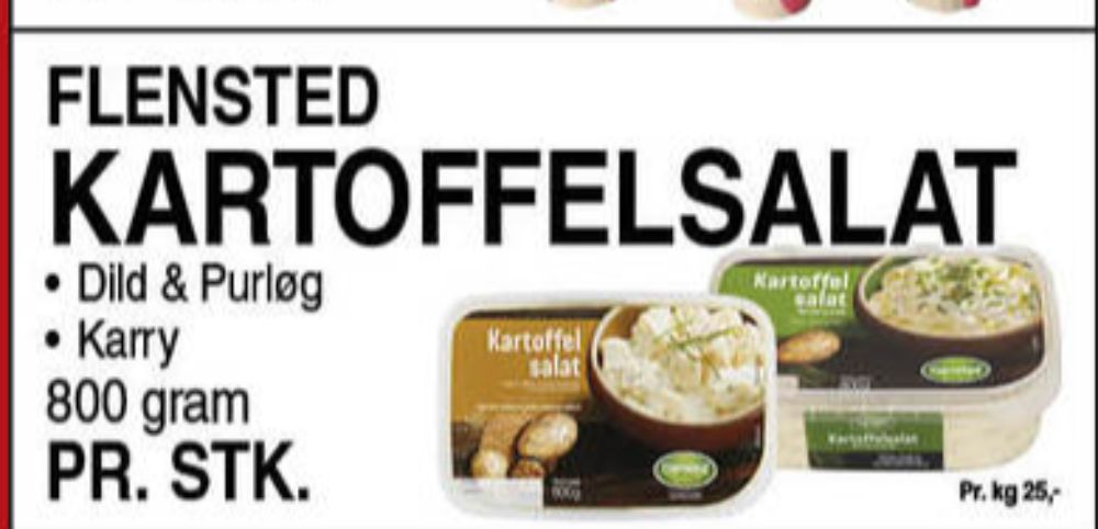 Flensted, Kartoffelsalat med Dild & Purløg