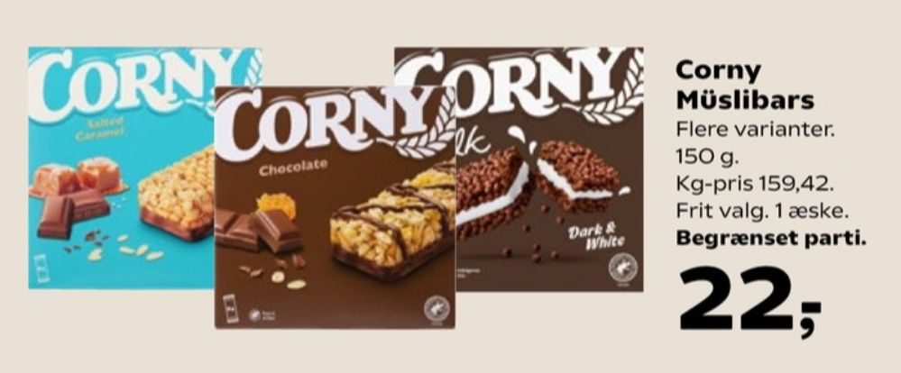 Corny, Myslibar