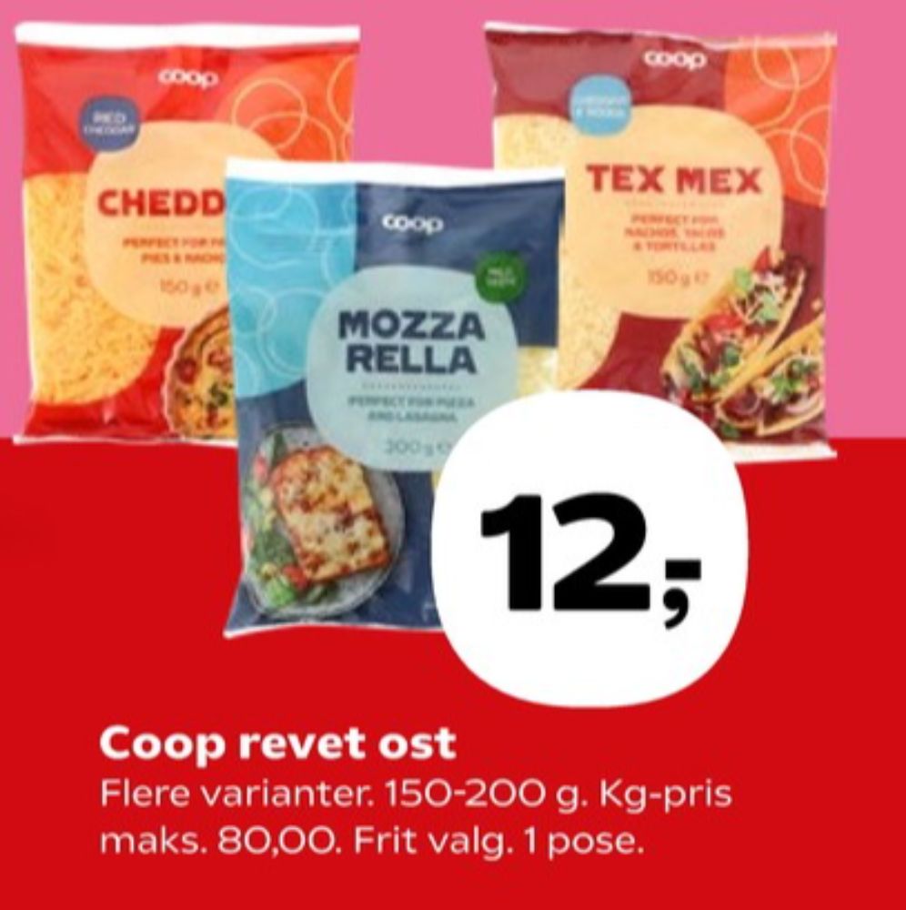 Coop, Revet ost Cheddar