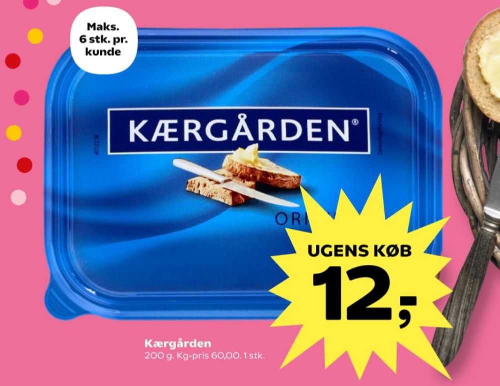 Kærgården, Smørbar