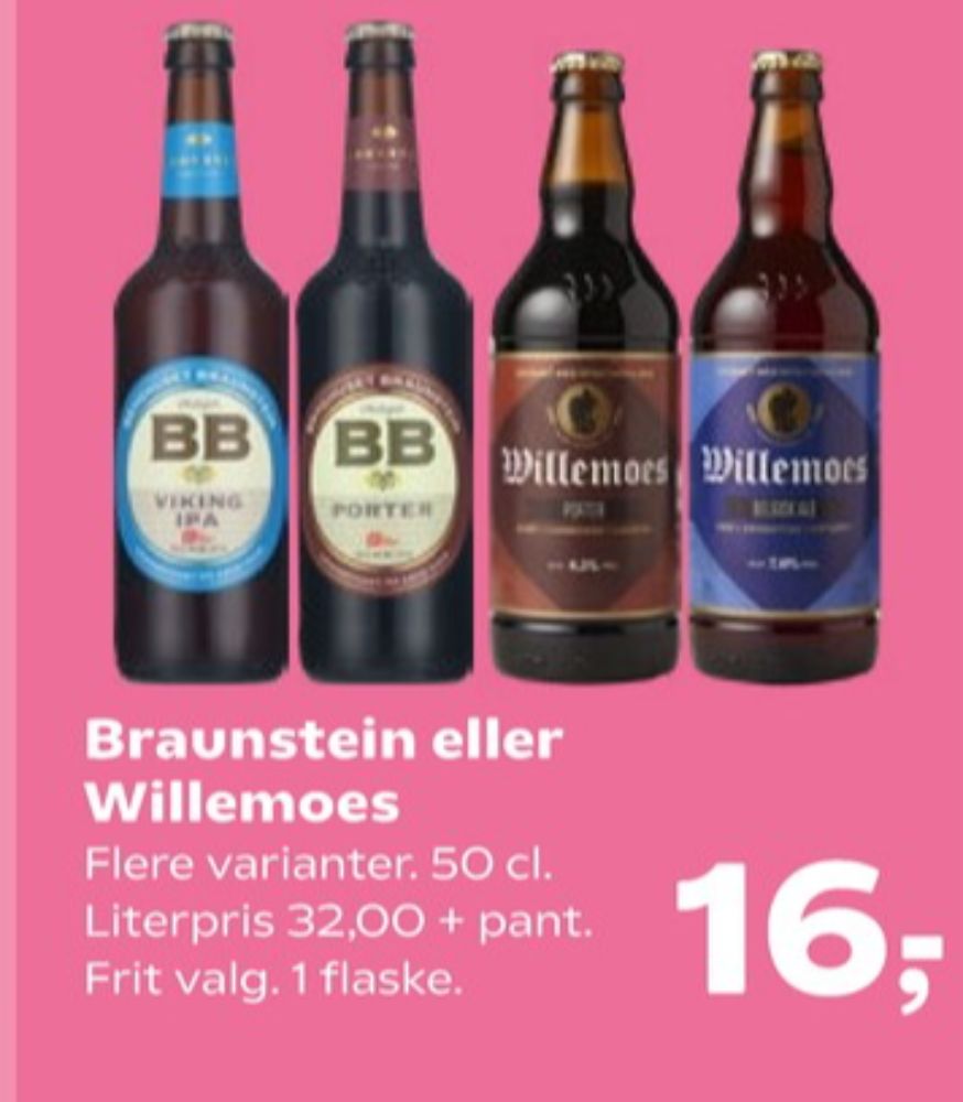 Willemoes Belgisk Ale, Specialøl