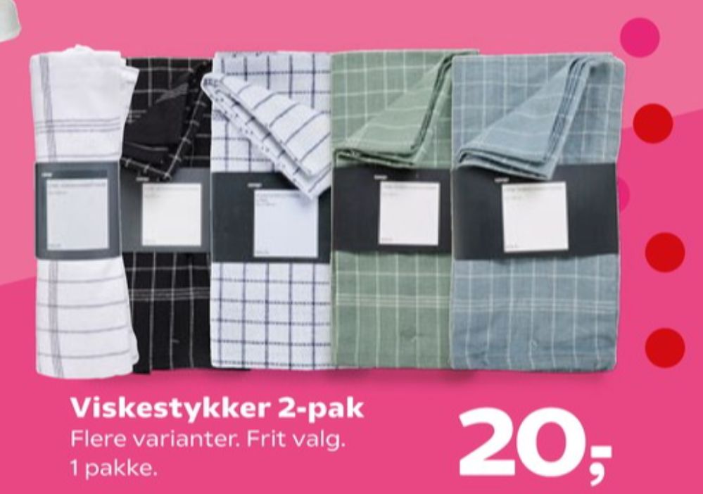 Coop, Viskestykke