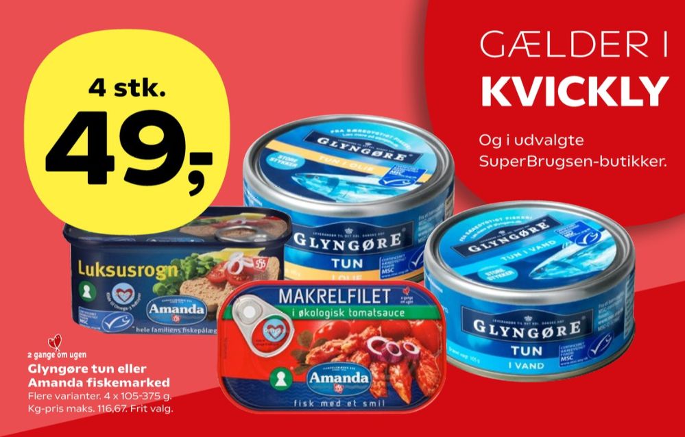 Amanda Seafood, Makrel Kræs i Økologisk Tomatsauce