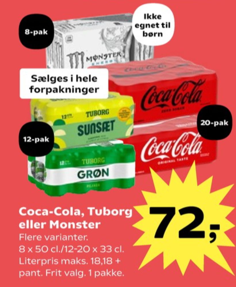 Coca Cola, Cola 20 pk