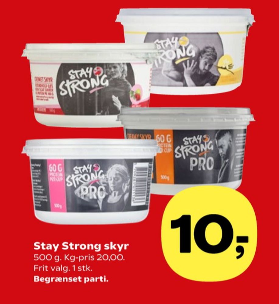 Stay Strong, Vanilje Skyr 