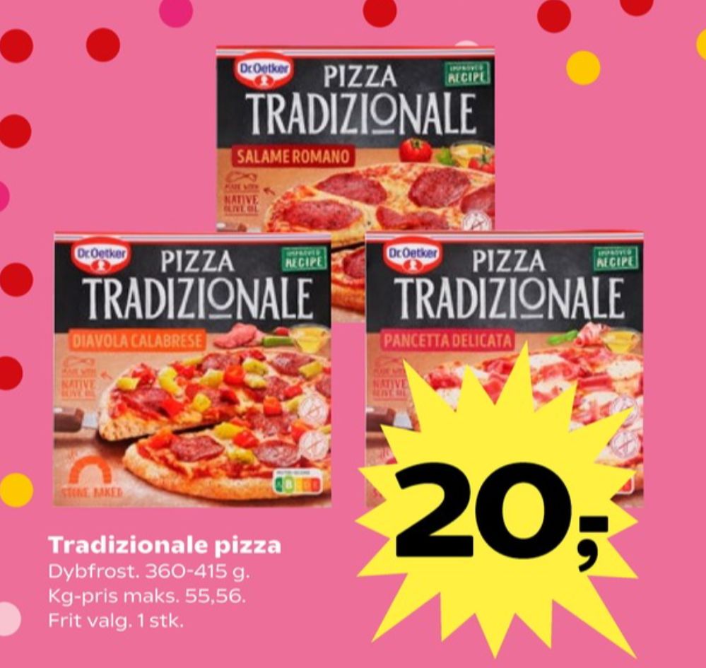 Tradizionale, Speciale Pizza