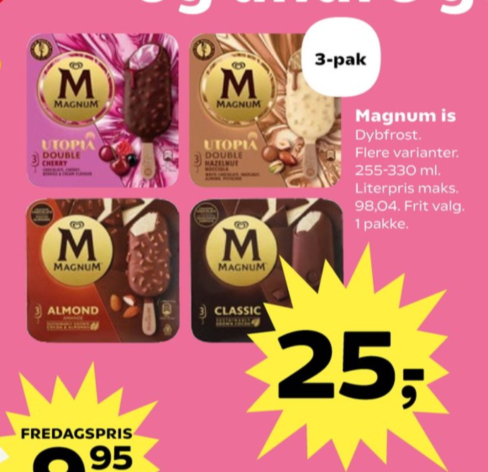 Frisko Magnum, Classic ispinde