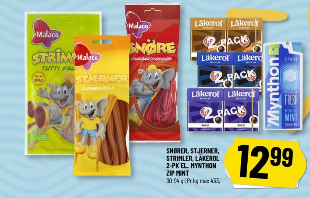 Läkerol, Pastiller Hot Pepper