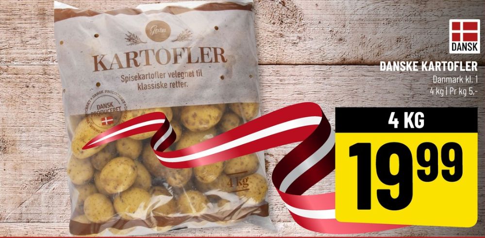 Gestus, Kartofler