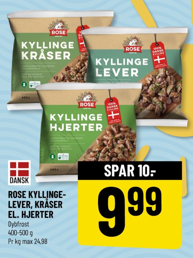 Rose, Kyllingekråser