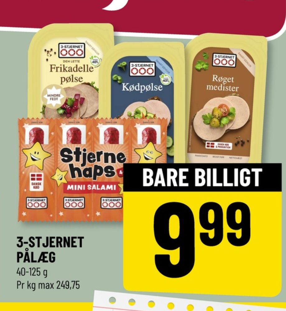 3-stjernet Stjernehaps, Salami