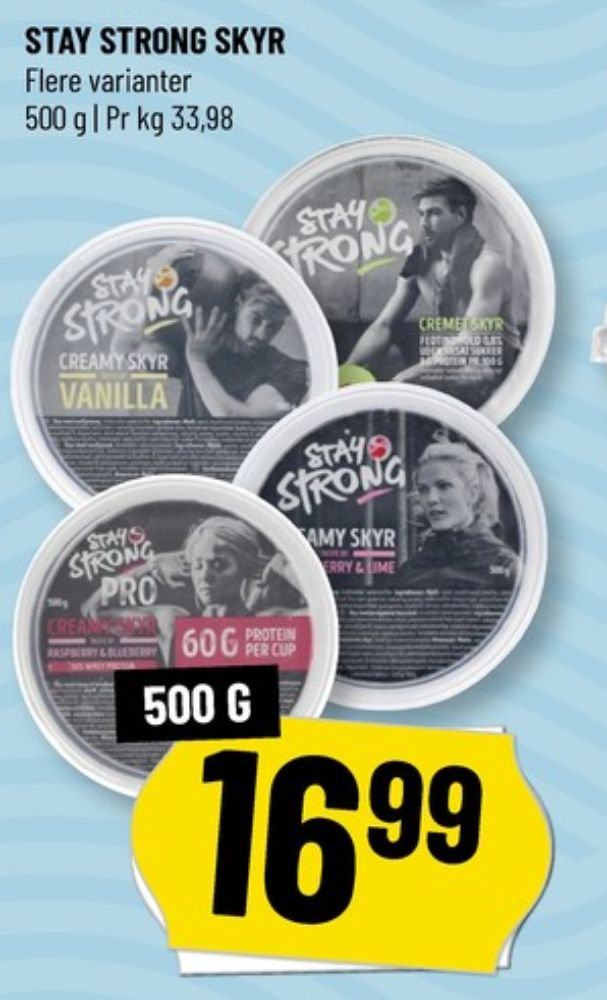 Stay Strong, Vanilje Skyr 