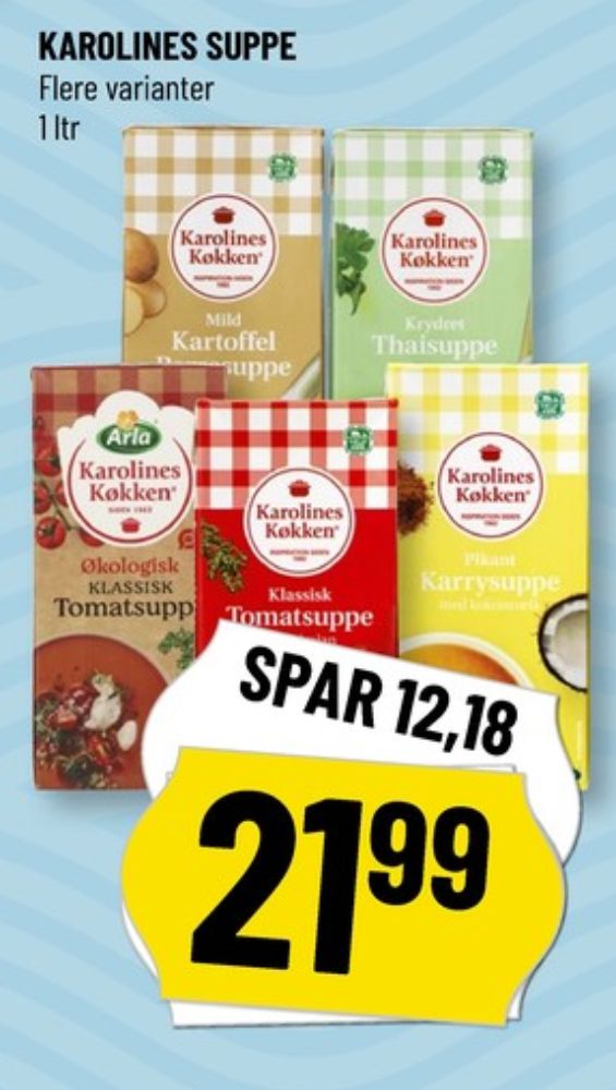 Karolines, Kartoffel-Porresuppe