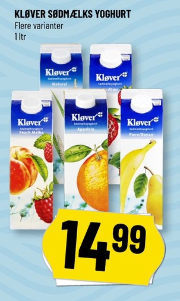 Kløver, Pære & Banan Yoghurt 