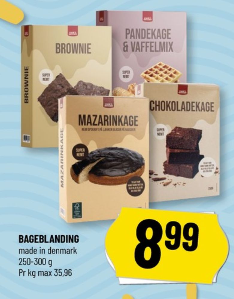 Made in Denmark, Pandekage & Vaffelmix