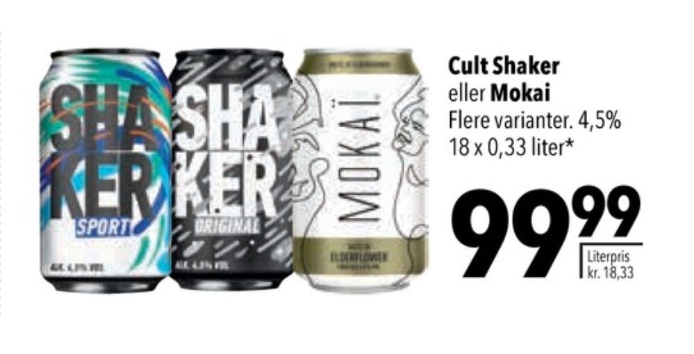Shaker, Original RTD 18 pk.