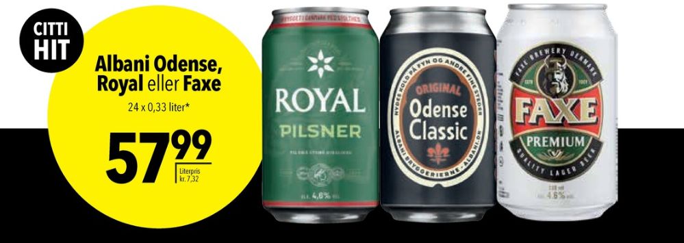 Odense Classic, Øl 24 pk.