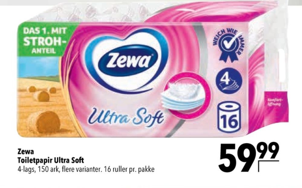 Zewa, Toiletpapir
