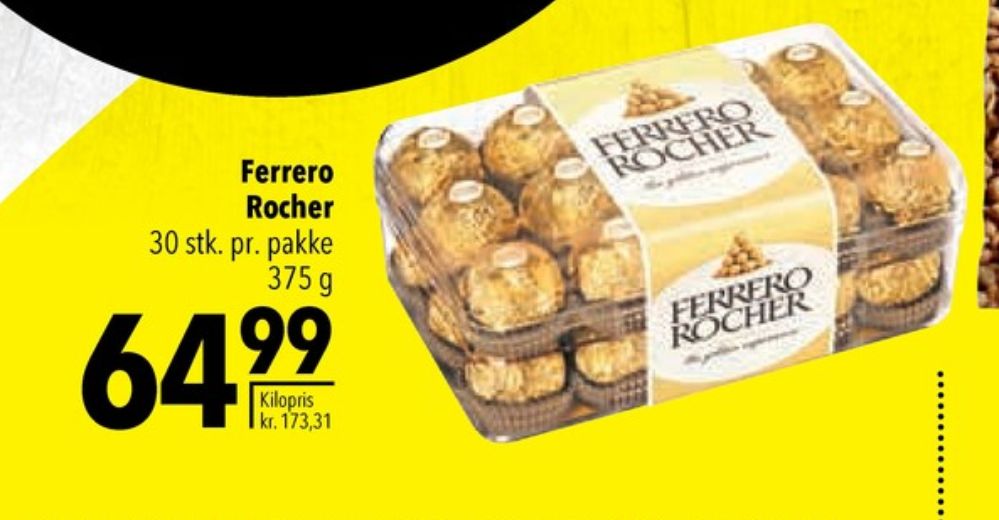 Ferrero Rocher, Dessertchokolade