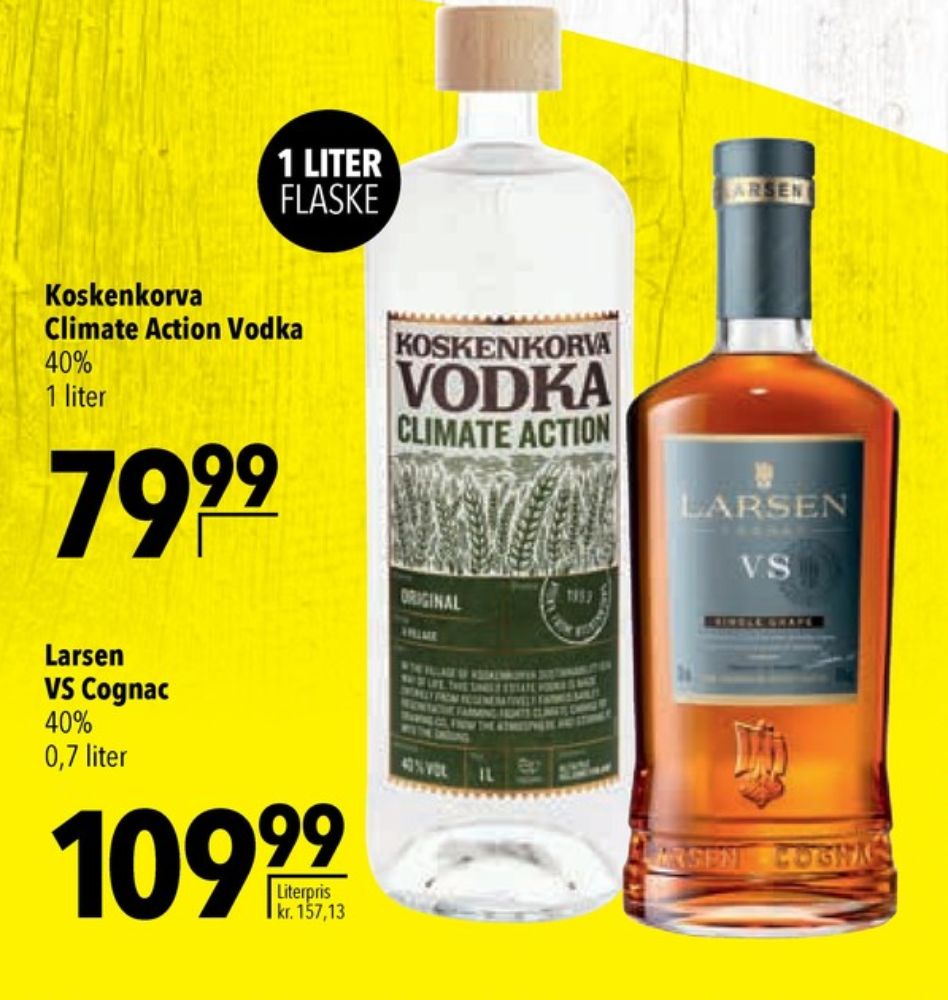 Koskenkorva Climate Action, Vodka