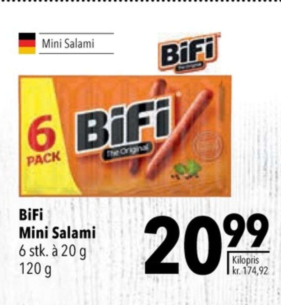 Bifi, Salami