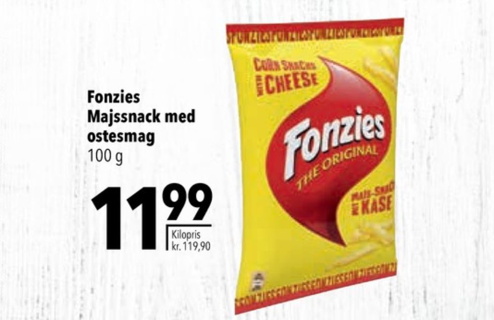 Fonzies, Majs Snacks
