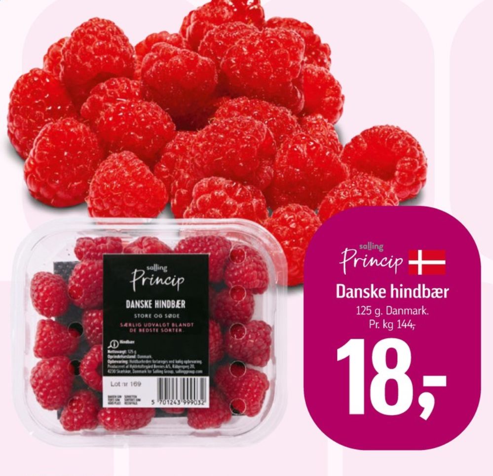 Salling Princip, Hindbær