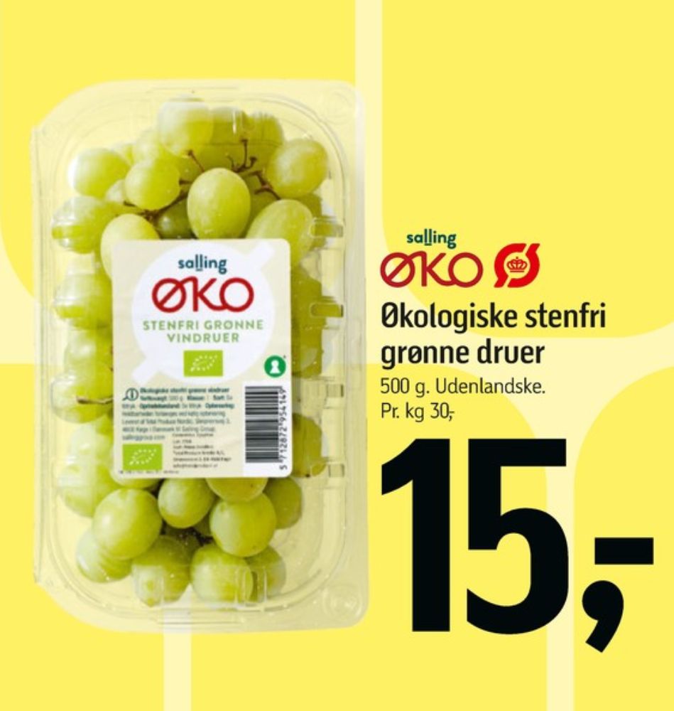 Salling ØKO, Vindruer