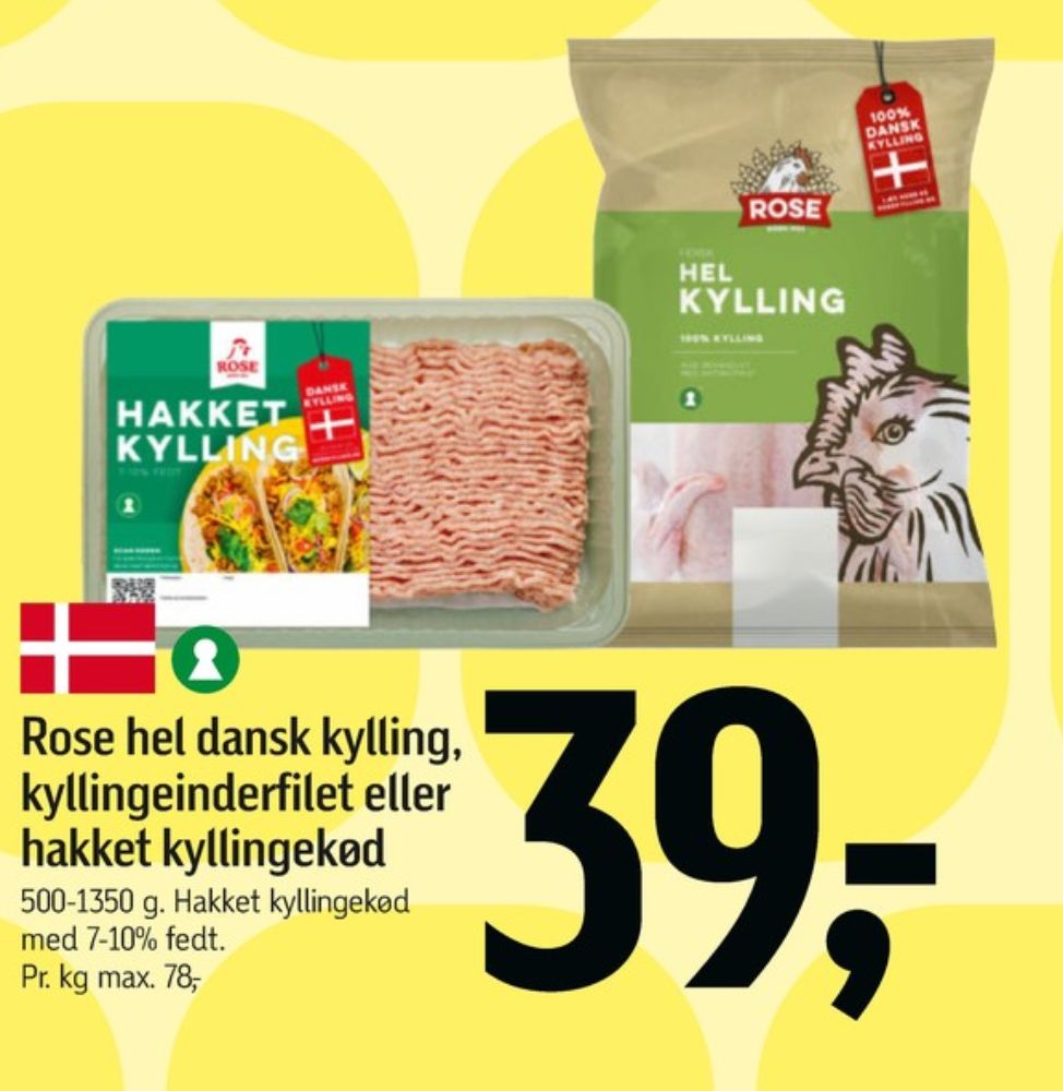 Rose, Kylling