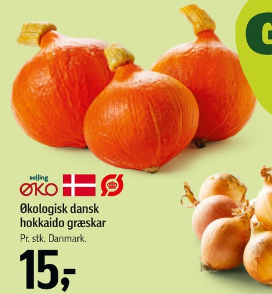 Salling ØKO, Hokkaidogræskar