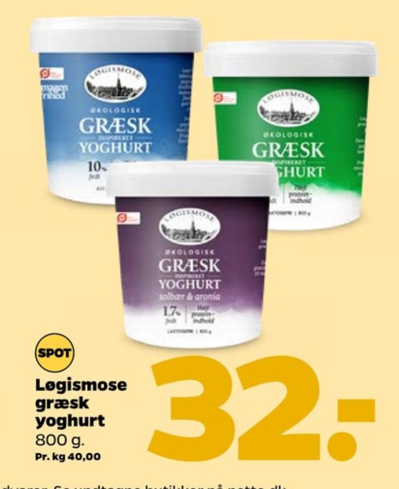 Løgismose, Græsk Yoghurt Solbær & Aronia