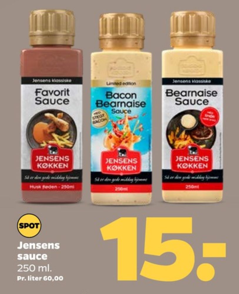 Jensens Køkken, Favorit Sauce