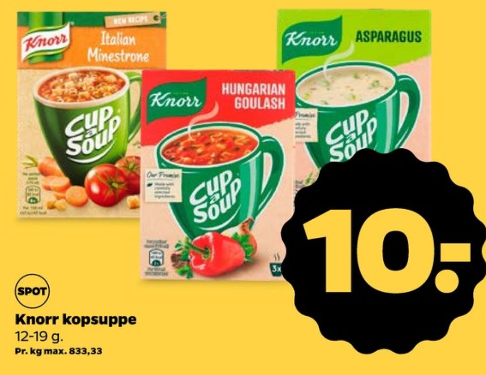 Knorr Koppen Cup a Soup, Hungarian Goulash suppe
