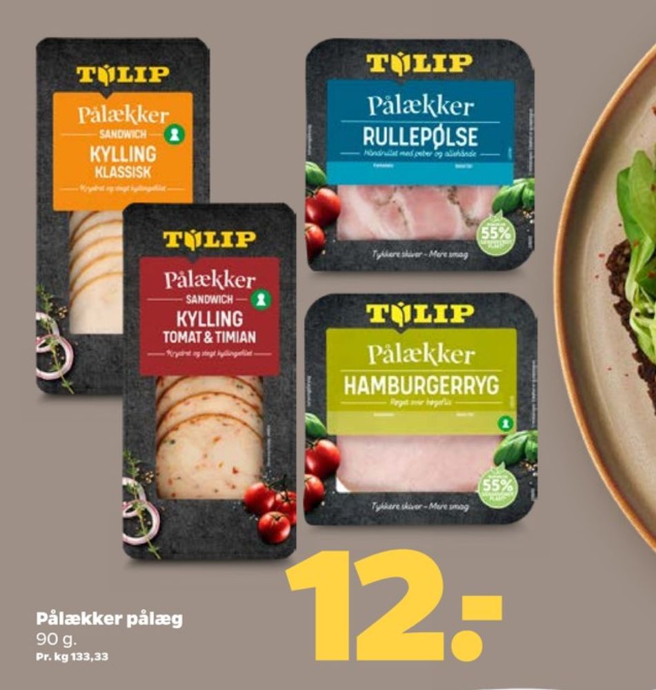 Pålækker Sandwich, Kyllingebryst Tomat & Timian