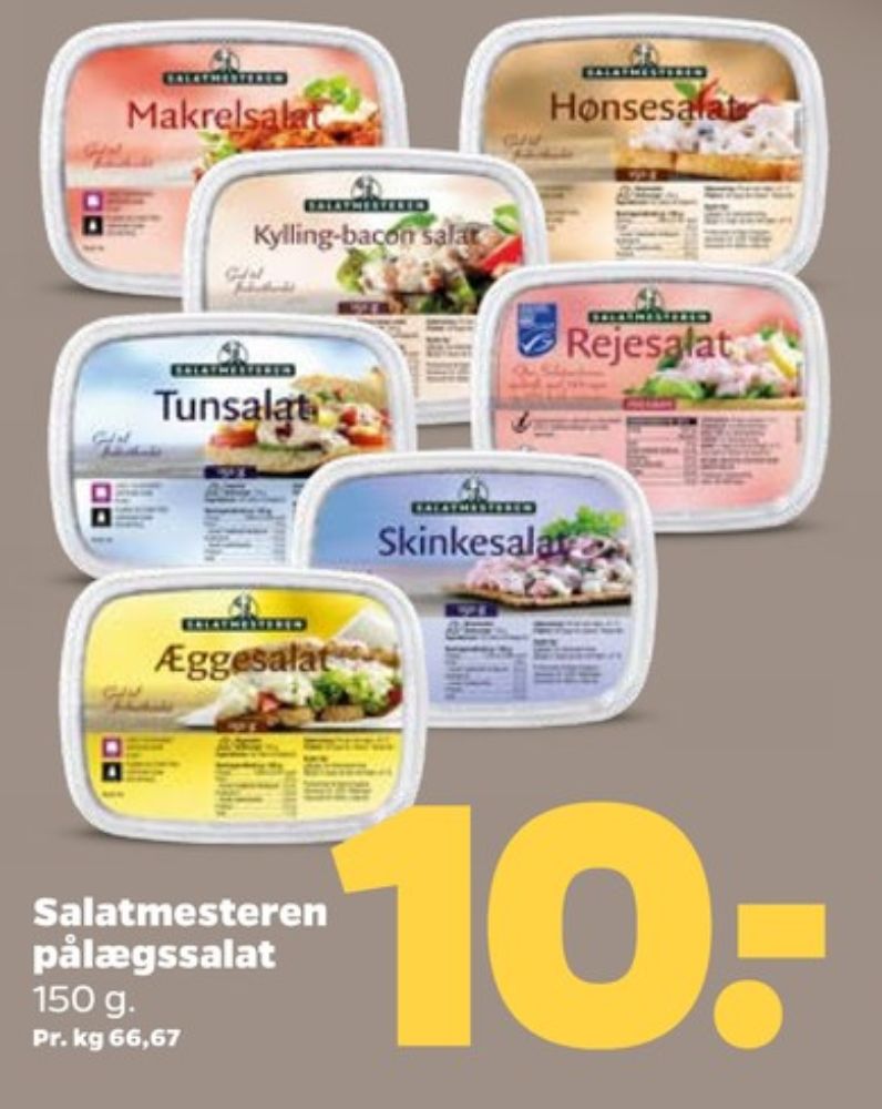 Salatmesteren, Kylling & Baconsalat