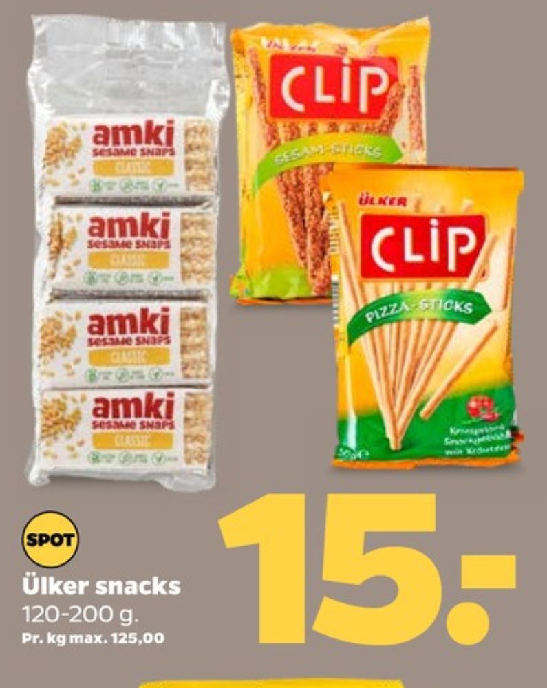 Amki, Sesame Snaps