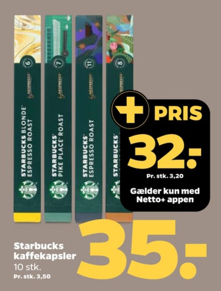 Starbucks Espresso Roast, Kaffekapsler
