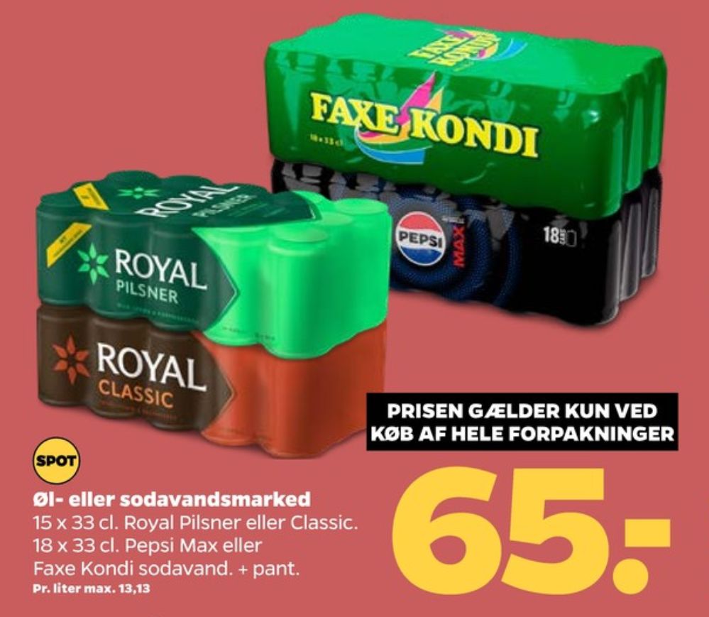 Faxe Kondi, Sportssodavand 18 pk.